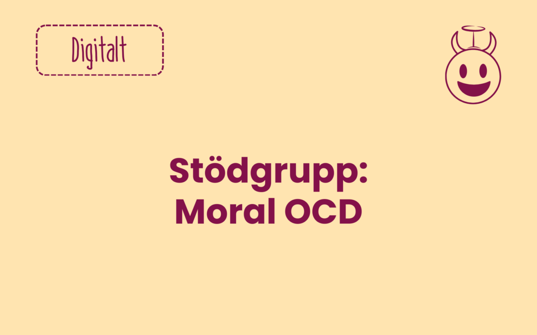 OCD SWEDEN bjuder in till digital samtalsgrupp i vår!