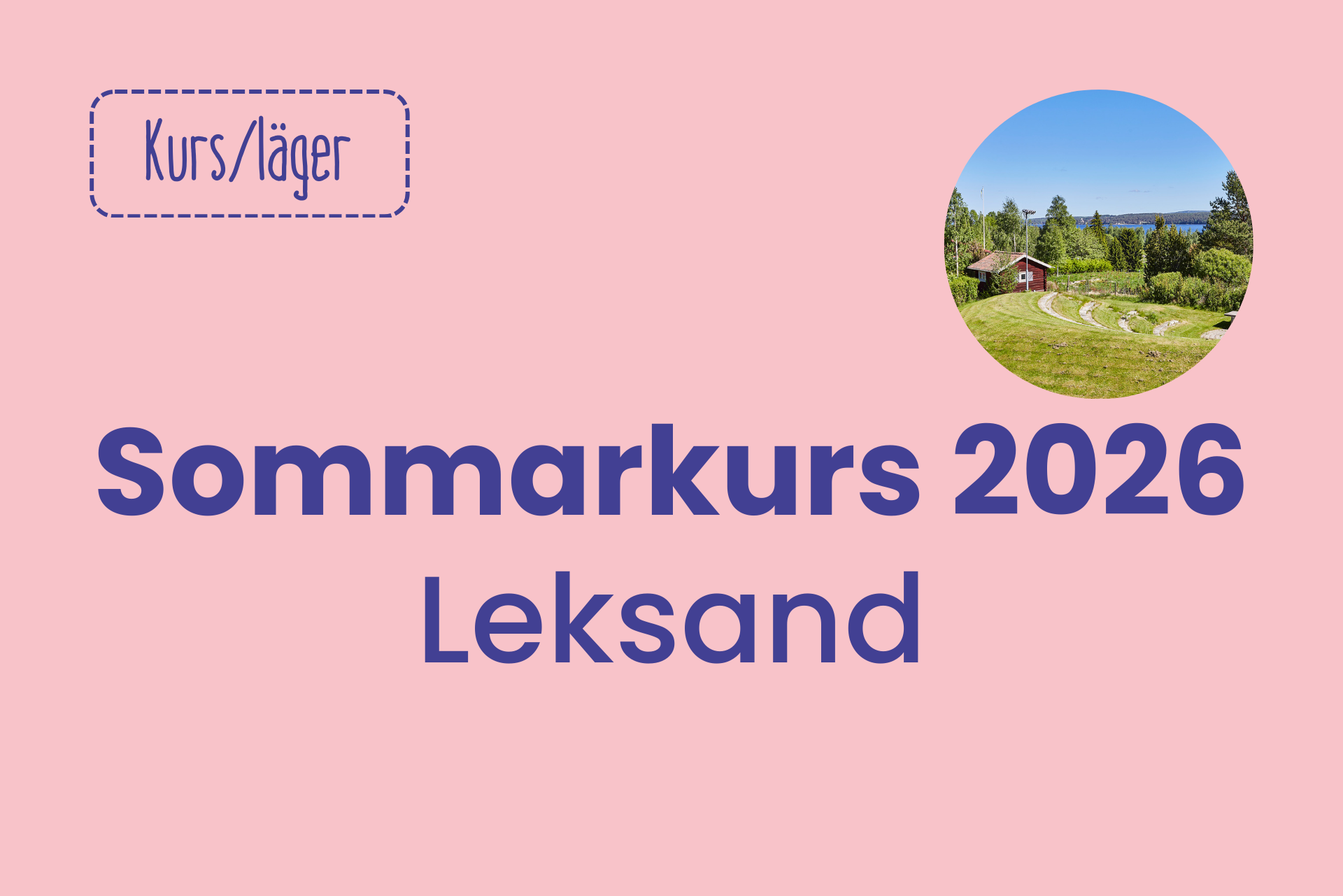 Häng med på sommarkurs i Leksand