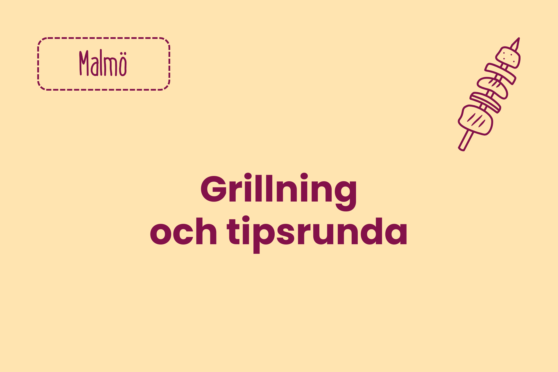 Fysisk träff i juni