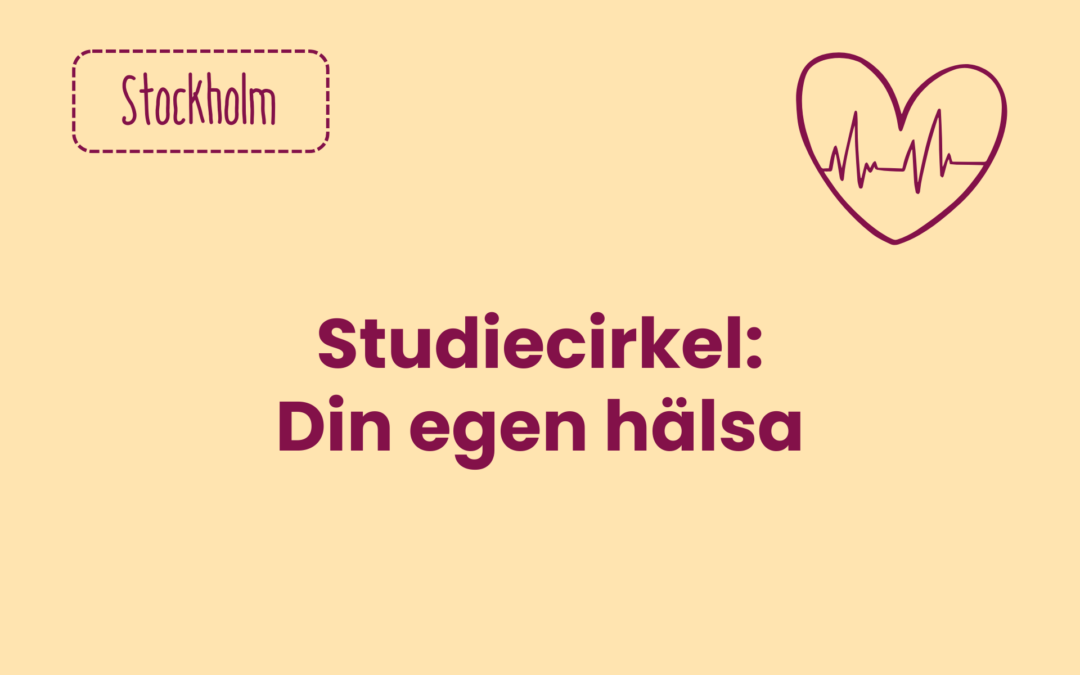 Studiecirkel: Din egen hälsa