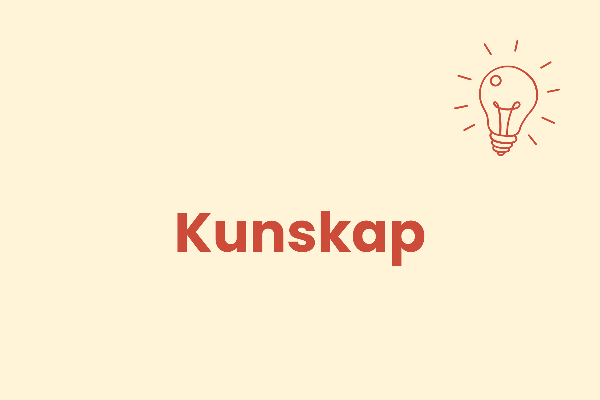 Medlemssidan: Kunskap
